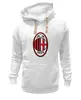 Заказать женскую толстовку в Москве. Женская толстовка AC Milan от YellowCloverShop - готовые дизайны и нанесение принтов.