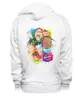 Заказать женскую толстовку в Москве. Женская толстовка Alcochat hoodie white от Alcochat - готовые дизайны и нанесение принтов.