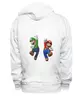 Заказать женскую толстовку в Москве. Женская толстовка Super Mario от elvis - готовые дизайны и нанесение принтов.
