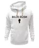 Заказать женскую толстовку в Москве. Женская толстовка Billie Eilish от DESIGNER   - готовые дизайны и нанесение принтов.