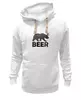 Заказать женскую толстовку в Москве. Женская толстовка Beer (bear) от Ксения Золотухина - готовые дизайны и нанесение принтов.