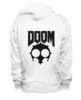 Заказать женскую толстовку в Москве. Женская толстовка Doom game  от Leichenwagen - готовые дизайны и нанесение принтов.