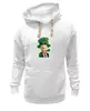 Заказать женскую толстовку в Москве. Женская толстовка Путин леприкон от Отрисовка Векторная - готовые дизайны и нанесение принтов.
