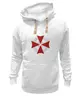 Заказать женскую толстовку в Москве. Женская толстовка Umbrella Corporation от game-fan - готовые дизайны и нанесение принтов.