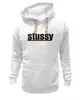 Заказать женскую толстовку в Москве. Женская толстовка Stussy от DESIGNER   - готовые дизайны и нанесение принтов.