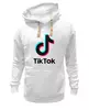 Заказать женскую толстовку в Москве. Женская толстовка TikTok  от DESIGNER   - готовые дизайны и нанесение принтов.
