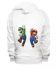 Заказать женскую толстовку в Москве. Женская толстовка Super Mario от elvis - готовые дизайны и нанесение принтов.