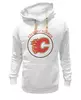 Заказать женскую толстовку в Москве. Женская толстовка Calgary Flames от kspsshop - готовые дизайны и нанесение принтов.