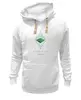 Заказать женскую толстовку в Москве. Женская толстовка ethereum classic от Константин Тотьмянин - готовые дизайны и нанесение принтов.