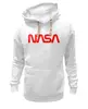 Заказать женскую толстовку в Москве. Женская толстовка NASA  от DESIGNER   - готовые дизайны и нанесение принтов.