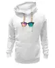 Заказать женскую толстовку в Москве. Женская толстовка Очки Психоделики от coolmag - готовые дизайны и нанесение принтов.