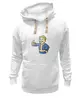 Заказать женскую толстовку в Москве. Женская толстовка Vault Boy от YellowCloverShop - готовые дизайны и нанесение принтов.