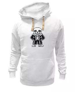 Заказать женскую толстовку в Москве. Женская толстовка Санс (Undertale) от trugift - готовые дизайны и нанесение принтов.