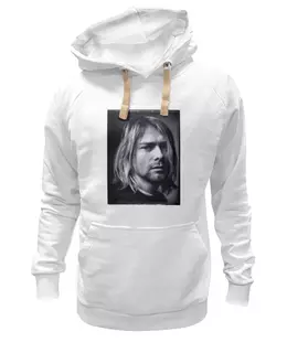 Заказать женскую толстовку в Москве. Женская толстовка Kurt Cobain от Jimmy Flash - готовые дизайны и нанесение принтов.