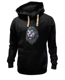 Заказать женскую толстовку в Москве. Женская толстовка Joker Lion от YellowCloverShop - готовые дизайны и нанесение принтов.