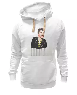 Заказать женскую толстовку в Москве. Женская толстовка Freddie Mercury от cherdantcev - готовые дизайны и нанесение принтов.