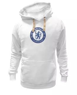 Заказать женскую толстовку в Москве. Женская толстовка Chelsea FC от Сергей Дульнев - готовые дизайны и нанесение принтов.