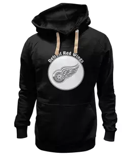 Заказать женскую толстовку в Москве. Женская толстовка Detroit Red Wings от kspsshop - готовые дизайны и нанесение принтов.