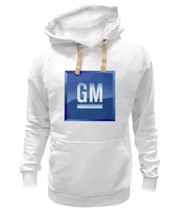 Заказать женскую толстовку в Москве. Женская толстовка GM. General Motors от Garry - готовые дизайны и нанесение принтов.
