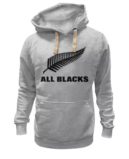 Заказать женскую толстовку в Москве. Женская толстовка All Blacks от Rugby  Man - готовые дизайны и нанесение принтов.