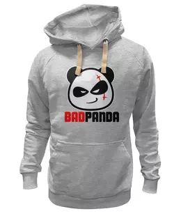 Заказать женскую толстовку в Москве. Женская толстовка Bad Panda от T-shirt print  - готовые дизайны и нанесение принтов.