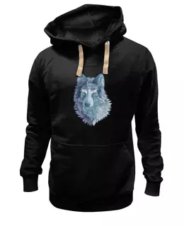 Заказать женскую толстовку в Москве. Женская толстовка Beautiful wolf от YellowCloverShop - готовые дизайны и нанесение принтов.