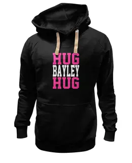 Заказать женскую толстовку в Москве. Женская толстовка Hug Bayley Hug (WWE) от coolmag - готовые дизайны и нанесение принтов.