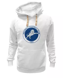 Заказать женскую толстовку в Москве. Женская толстовка Millwall FC logo hoodie от Millwall Supporters Club Russia - готовые дизайны и нанесение принтов.