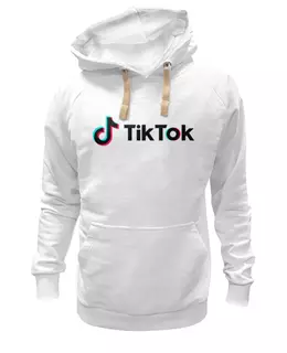 Заказать женскую толстовку в Москве. Женская толстовка TikTok  от DESIGNER   - готовые дизайны и нанесение принтов.