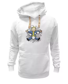 Заказать женскую толстовку в Москве. Женская толстовка Vault Boy от printik - готовые дизайны и нанесение принтов.