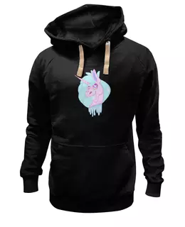 Заказать женскую толстовку в Москве. Женская толстовка Единорог (unicorn) от originals - готовые дизайны и нанесение принтов.