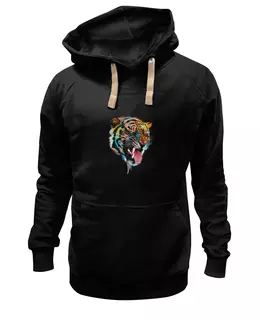 Заказать женскую толстовку в Москве. Женская толстовка Tiger от YellowCloverShop - готовые дизайны и нанесение принтов.