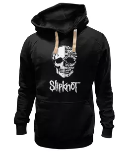 Заказать женскую толстовку в Москве. Женская толстовка Slipknot  от geekbox - готовые дизайны и нанесение принтов.