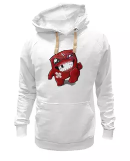 Заказать женскую толстовку в Москве. Женская толстовка Super Meat Boy от YellowCloverShop - готовые дизайны и нанесение принтов.