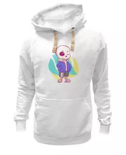 Заказать женскую толстовку в Москве. Женская толстовка Санс (Undertale) от trugift - готовые дизайны и нанесение принтов.