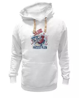 Заказать женскую толстовку в Москве. Женская толстовка Freestyler от T-shirt print  - готовые дизайны и нанесение принтов.