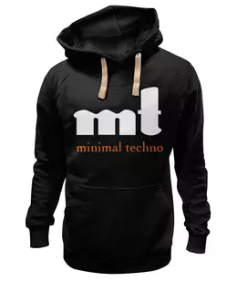 Заказать женскую толстовку в Москве. Женская толстовка Minimal Techno от troyaperformans@mail.ru - готовые дизайны и нанесение принтов.