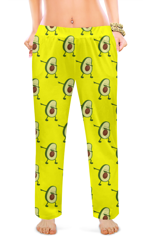 Printio Женские пижамные штаны Авокадо цена и фото