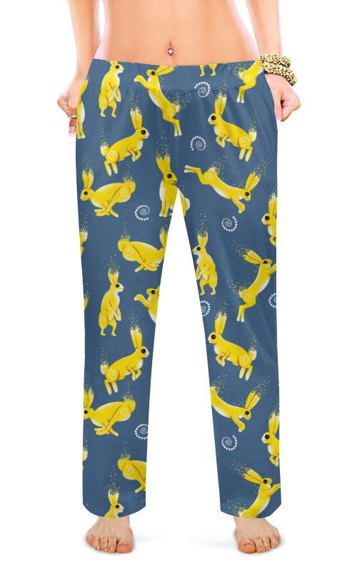 цена Printio Женские пижамные штаны Sunny bunnies