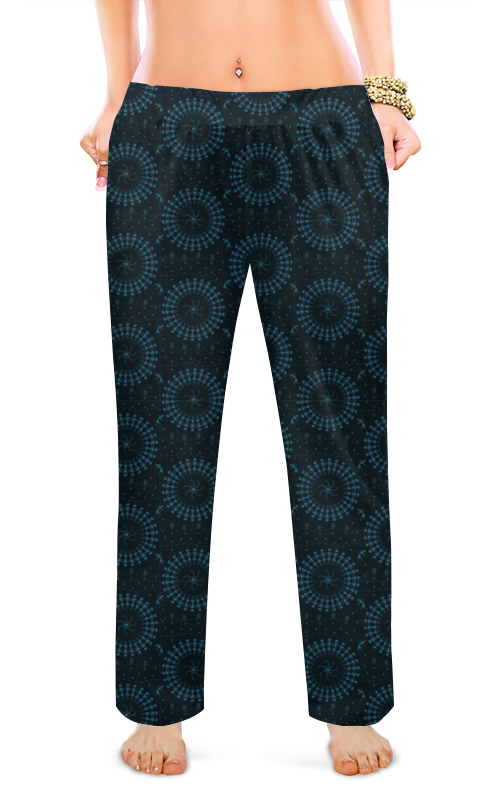 Printio Женские пижамные штаны Пляшущие человечки цена и фото