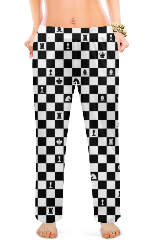 Printio Женские пижамные штаны Шахматы printio мужские пижамные штаны шахматы