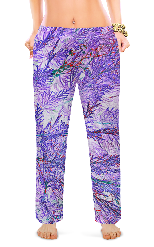 Printio Женские пижамные штаны Абстрактный шик. printio мужские пижамные штаны абстрактный шик