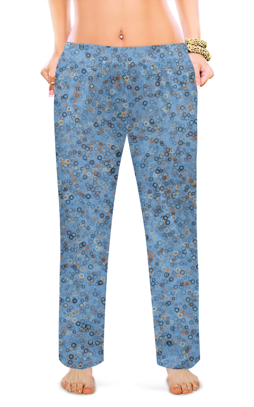 Printio Женские пижамные штаны Круги printio мужские пижамные штаны круги