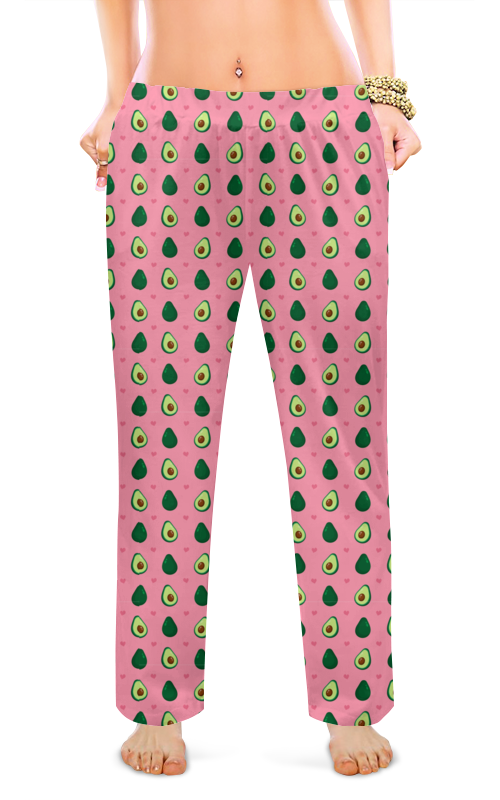 Printio Женские пижамные штаны Авокадо