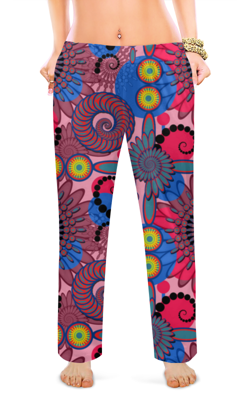 Printio Женские пижамные штаны Авторский стиль printio женские пижамные штаны цветочный стиль