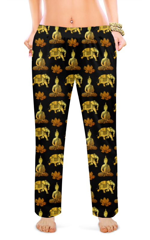 Printio Женские пижамные штаны Тайский узор printio мужские пижамные штаны тайский узор