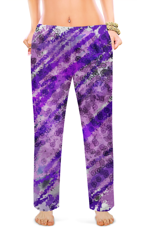 Printio Женские пижамные штаны Фиолет.