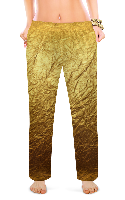 Printio Женские пижамные штаны Золотинка printio женские пижамные штаны золотинка