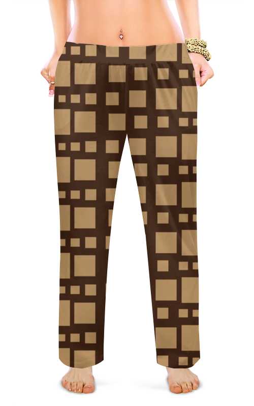 Printio Женские пижамные штаны Геометрия полусапоги женские tamaris коричневый светло коричневый 38