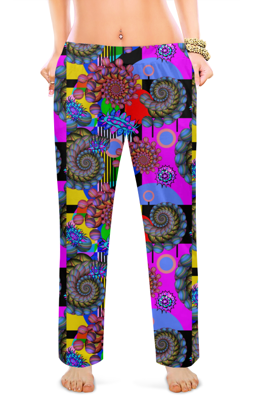 Printio Женские пижамные штаны Авторский стиль